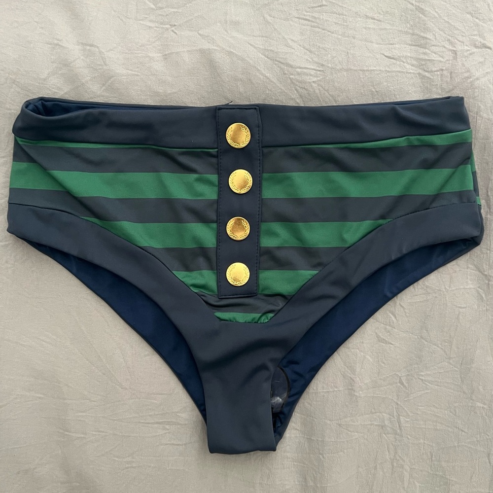 Beach Riot Navy Swimwear